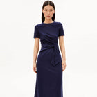 Jeltaa Jersey Dress tinted navy Armedangels