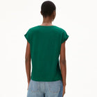 Jilaana Top emerald green Armedangels