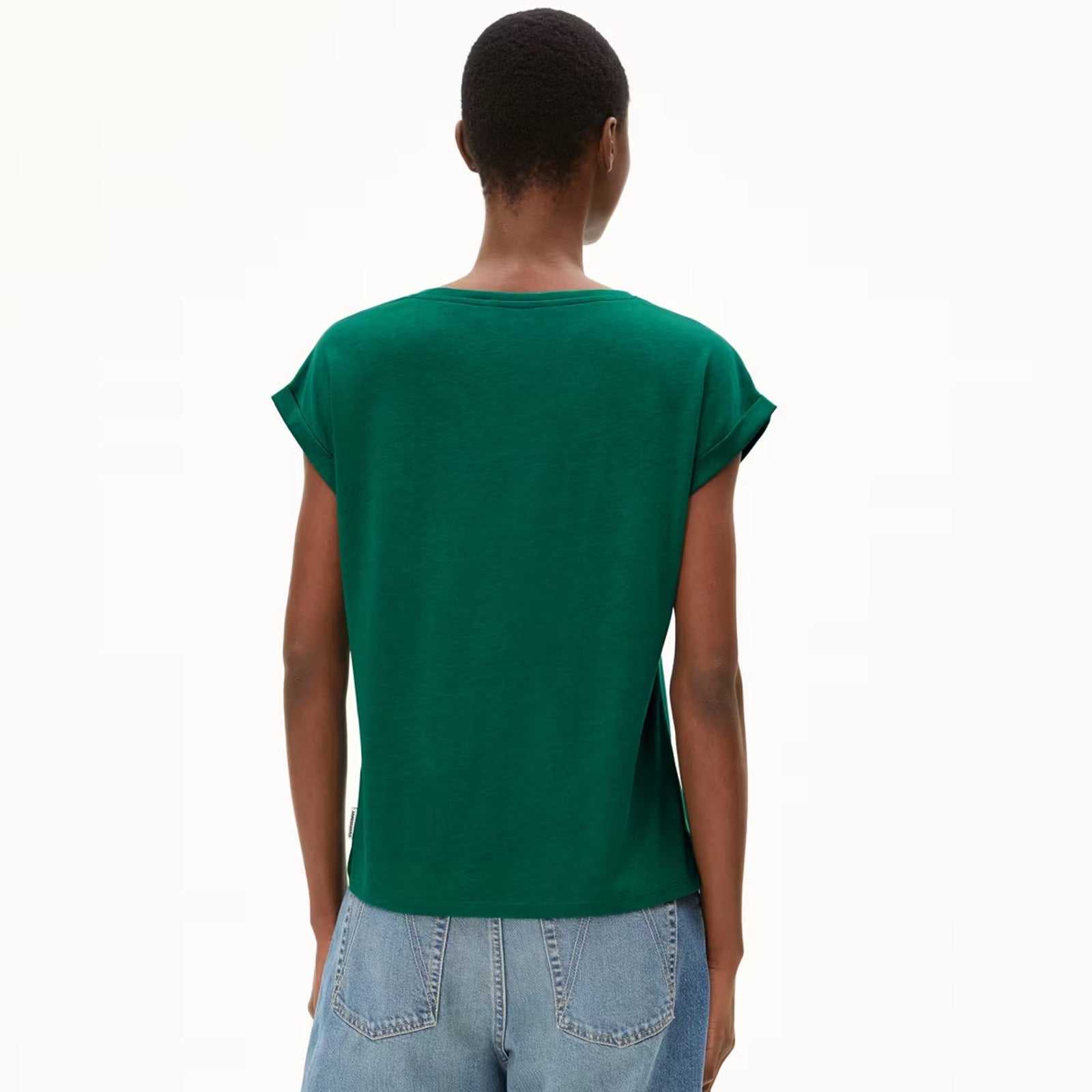 Jilaana Top emerald green Armedangels
