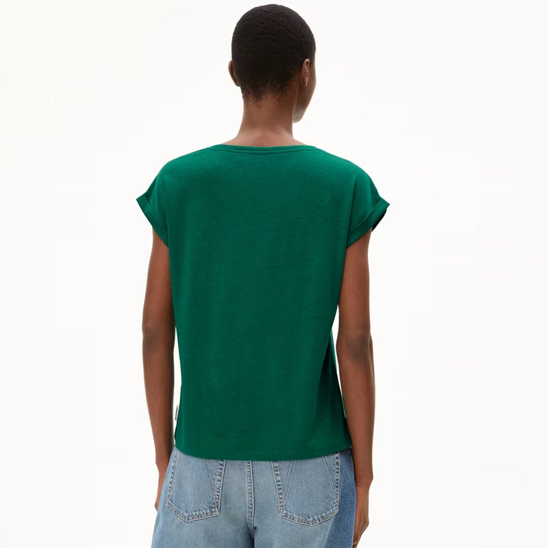 Jilaana Top emerald green Armedangels