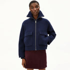 Joaniaas Cardigan tinted navy Armedangels