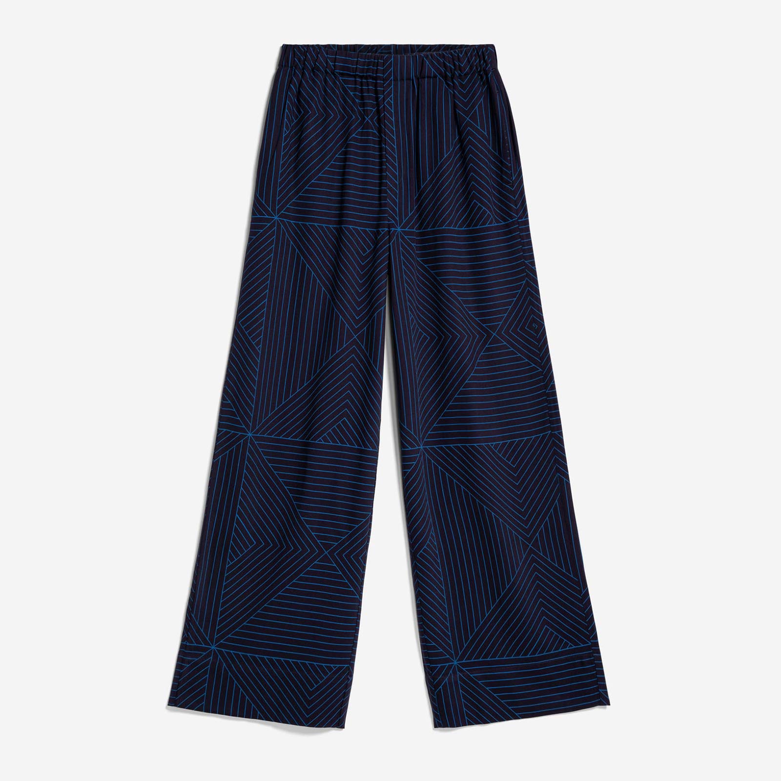 Jovaalie Graphic Lines Pants cool ash