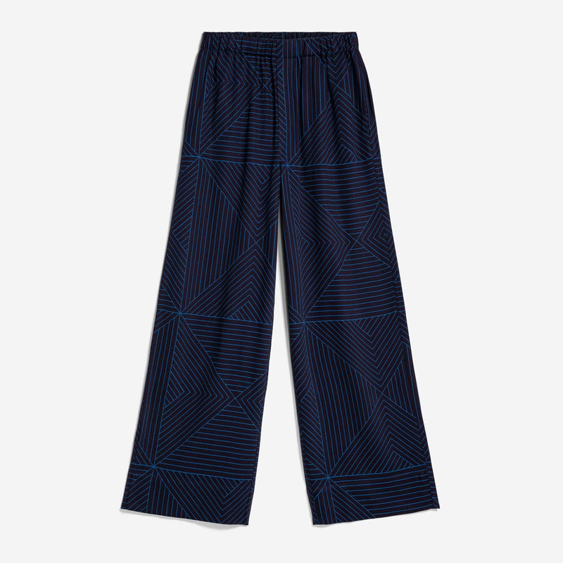 Jovaalie Graphic Lines Pants cool ash