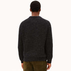 Kiaano Tweed Knit Sweater black