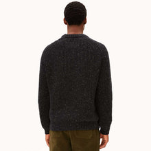 Kiaano Tweed Knit Sweater black