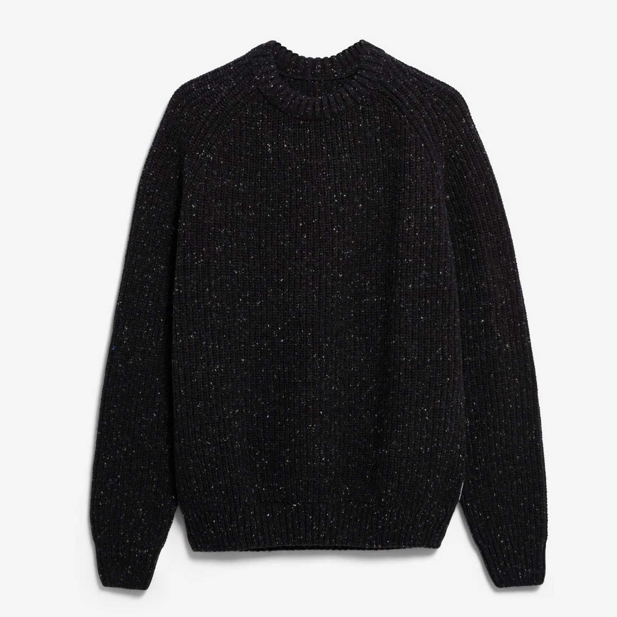Kiaano Tweed Knit Sweater black