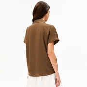 Larisaana Blouse dried palm Armedangels
