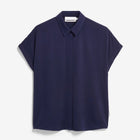 Larisaana Blouse tinted navy Armedangels
