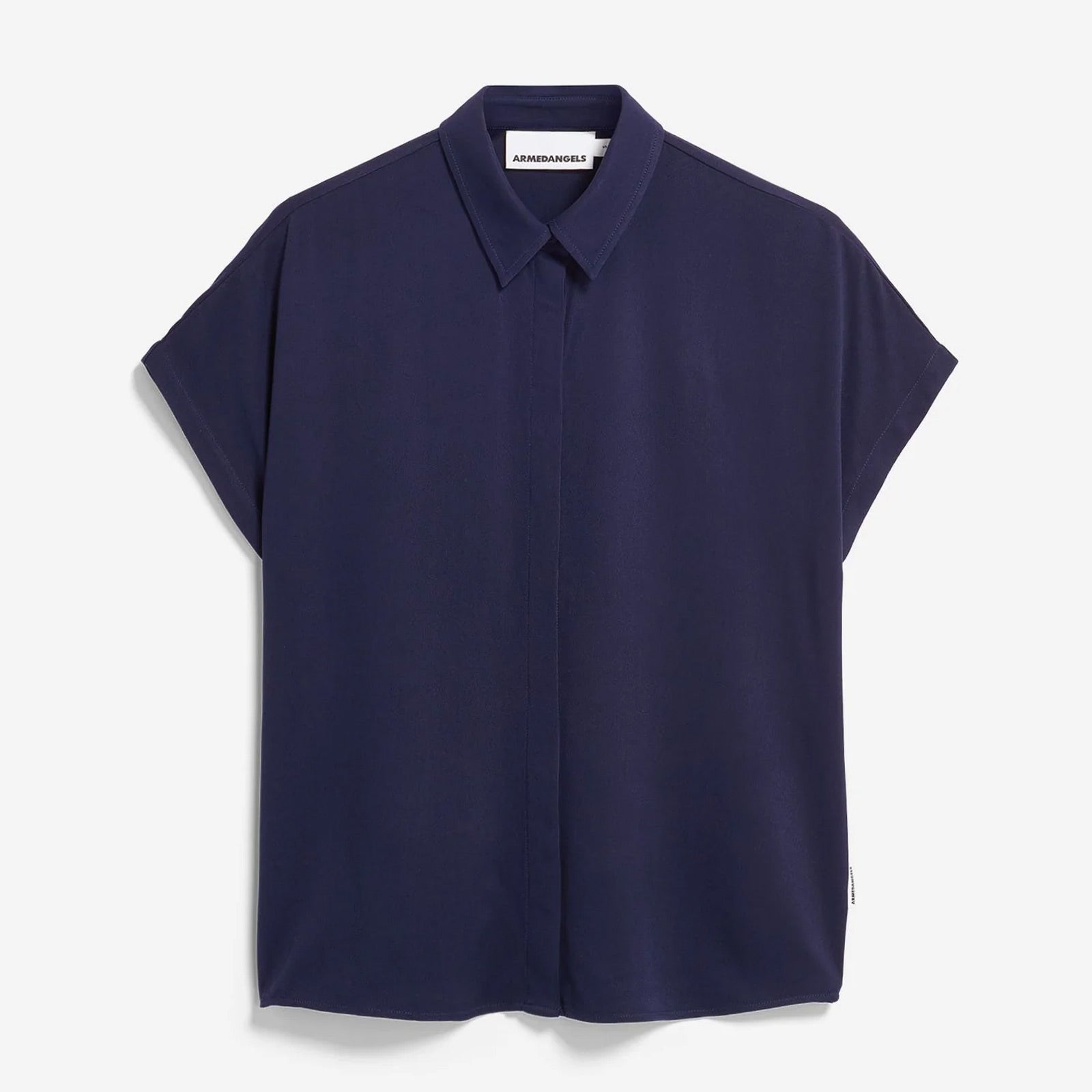 Larisaana Blouse tinted navy Armedangels
