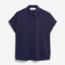 Larisaana Blouse tinted navy Armedangels