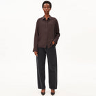 Larisaana Longsleeve Blouse claystone