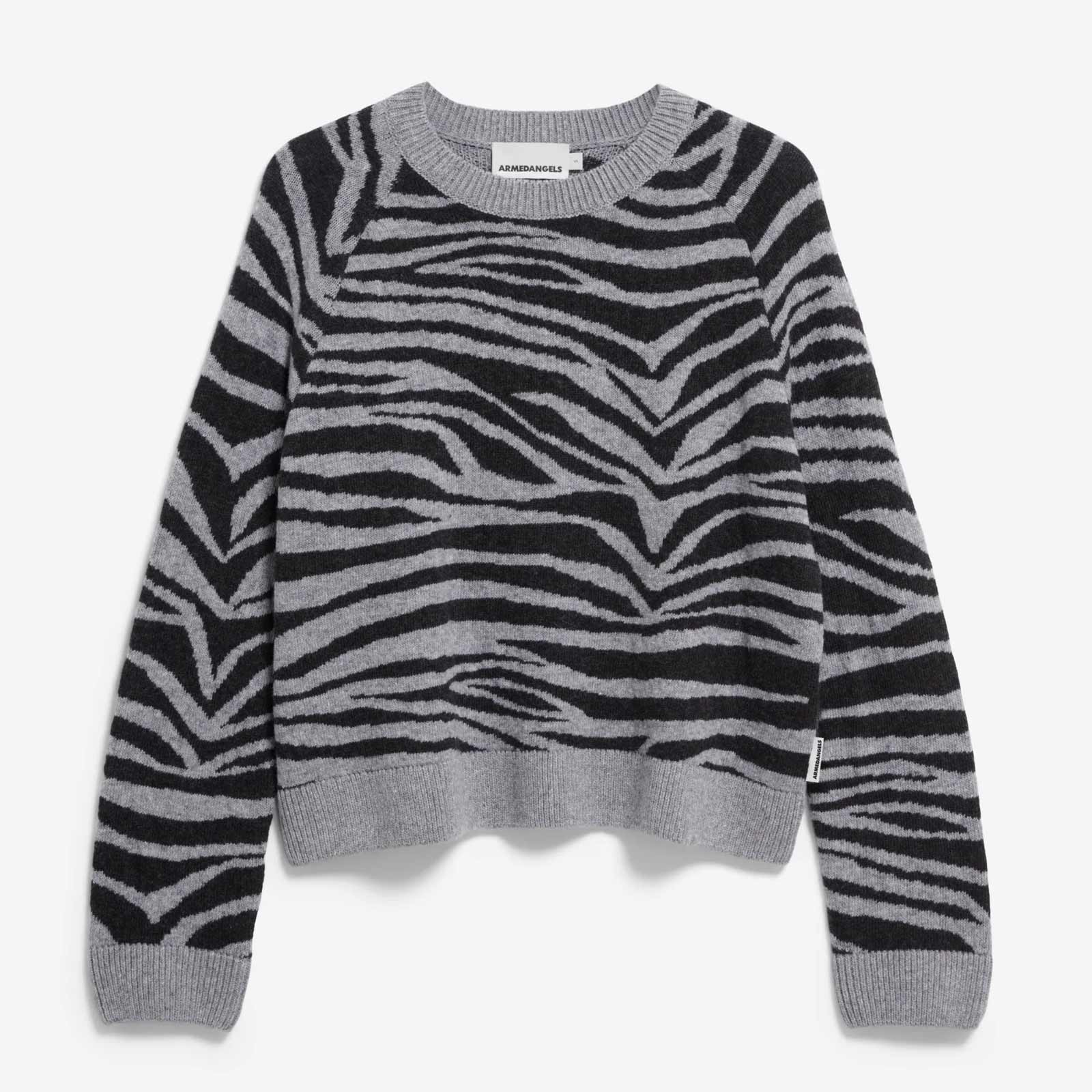 Liliriaa Zebraraa Jumper silver mel/steel mel Armedangels