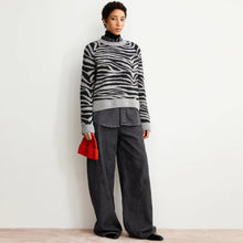 Liliriaa Zebraraa Jumper silver mel/steel mel Armedangels