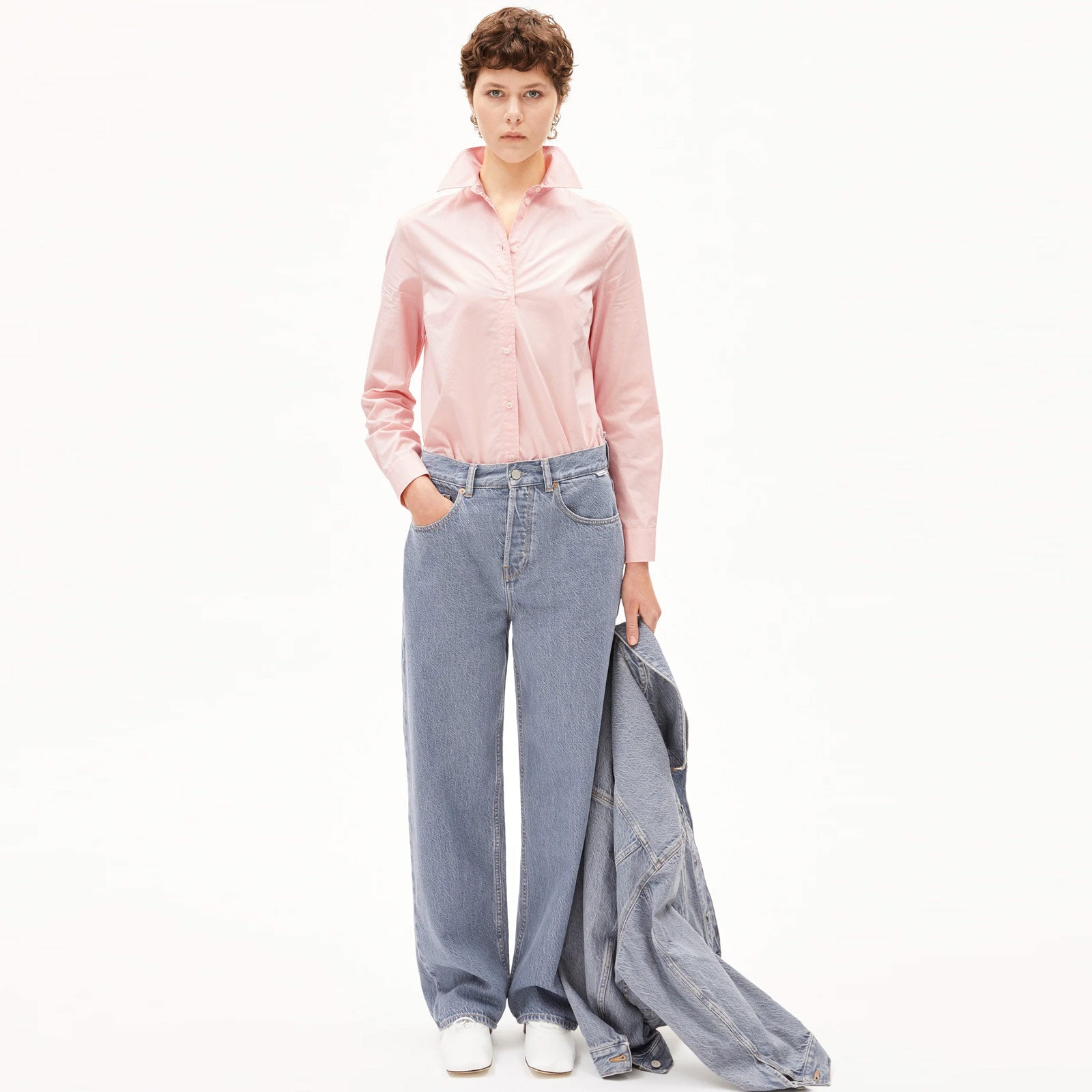 Louilaa Blouse rosalilly Armedangels