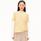 Lualaa T-Shirt golden hay