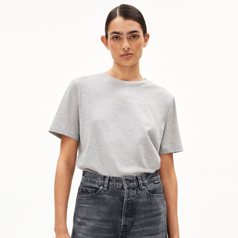 Lualaa T-Shirt silver melange Armedangels