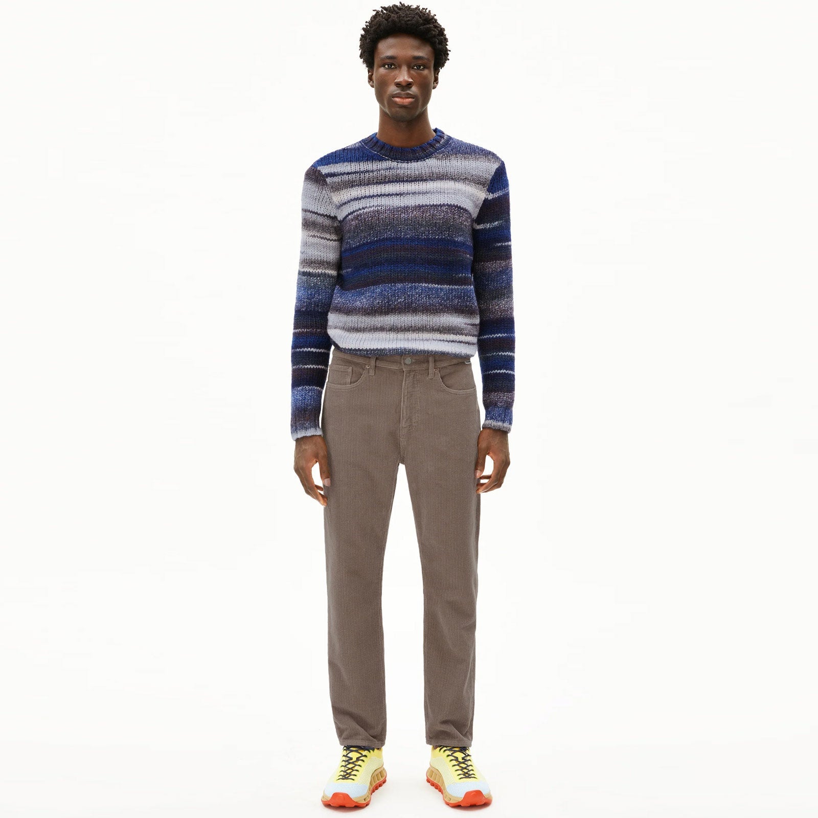 Maakx Corduroy Pants walnut cream Armedangels