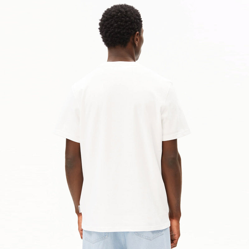 Maarkos Mid Weight T-Shirt white Armedangels