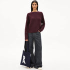 Merinaa Links Links Jumper dark cranberry Armedangels