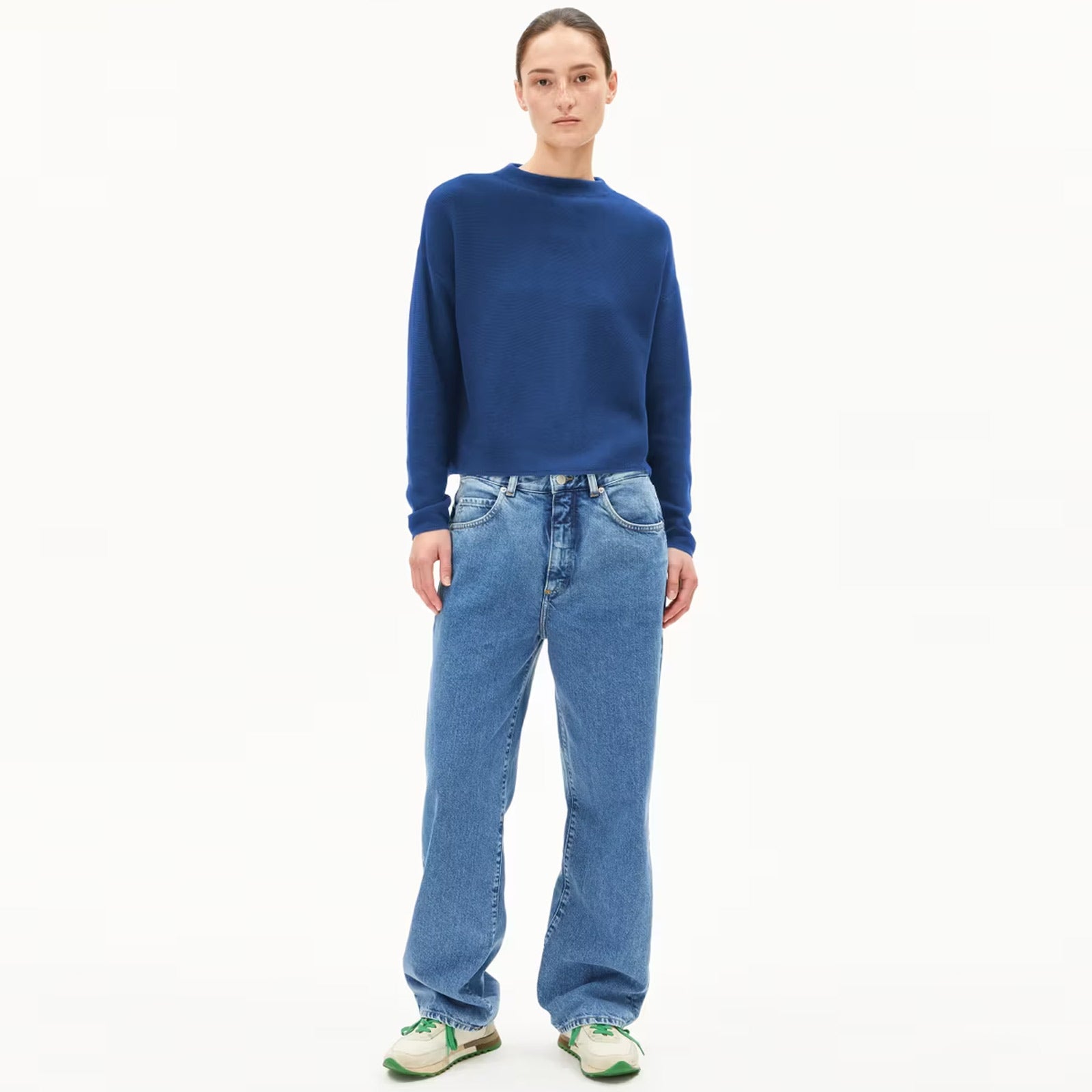 Merinaa Links Links Jumper dark morning Armedangels