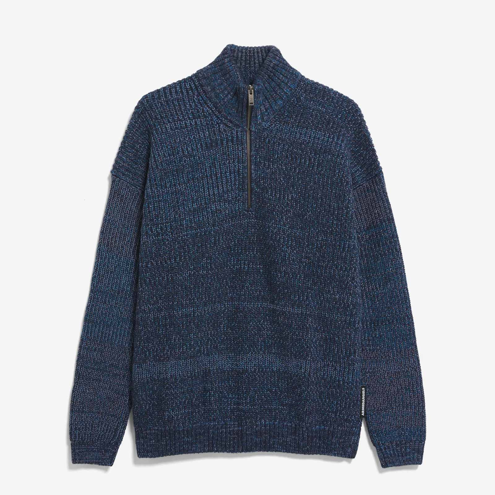 Michaael Mouline Jumper night sky/frozen lavender/light wave Armedangels