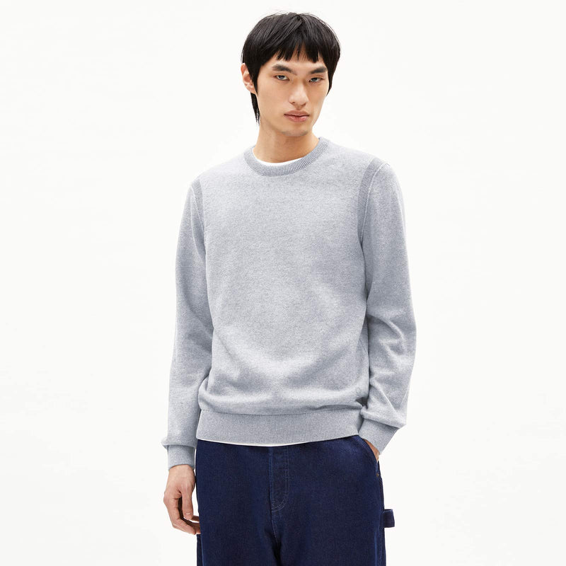Mikitaa Jumper silver melange Armedangels