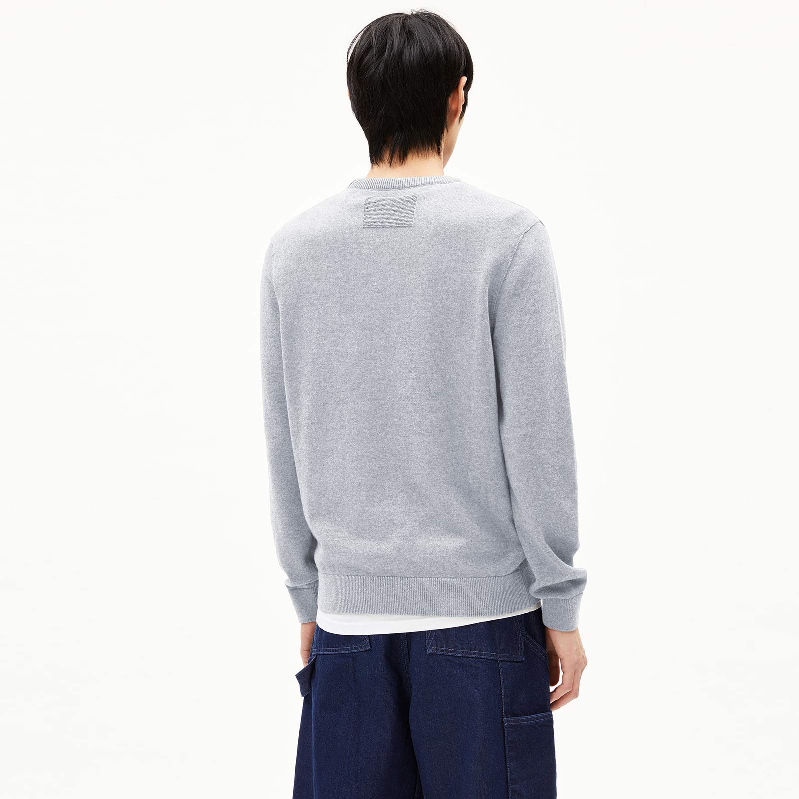 Mikitaa Jumper silver melange Armedangels