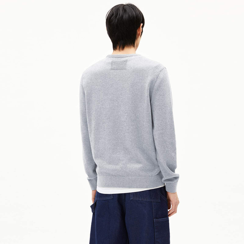 Mikitaa Jumper silver melange Armedangels