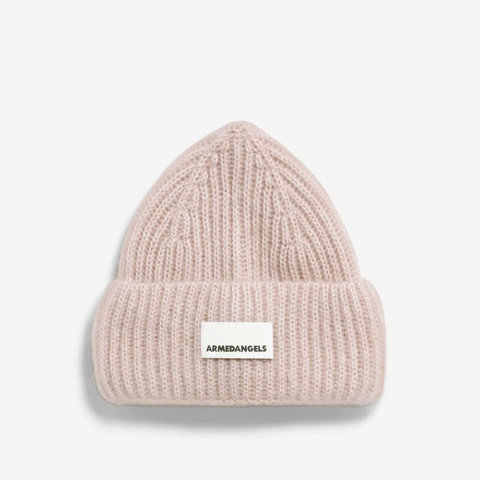 Mohair Blend Knit Hat honey melange