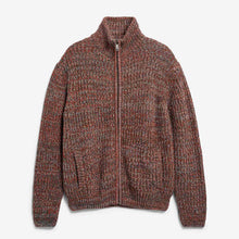Mouliné Knit Jacket earthshade tweed/dusty moon tweed