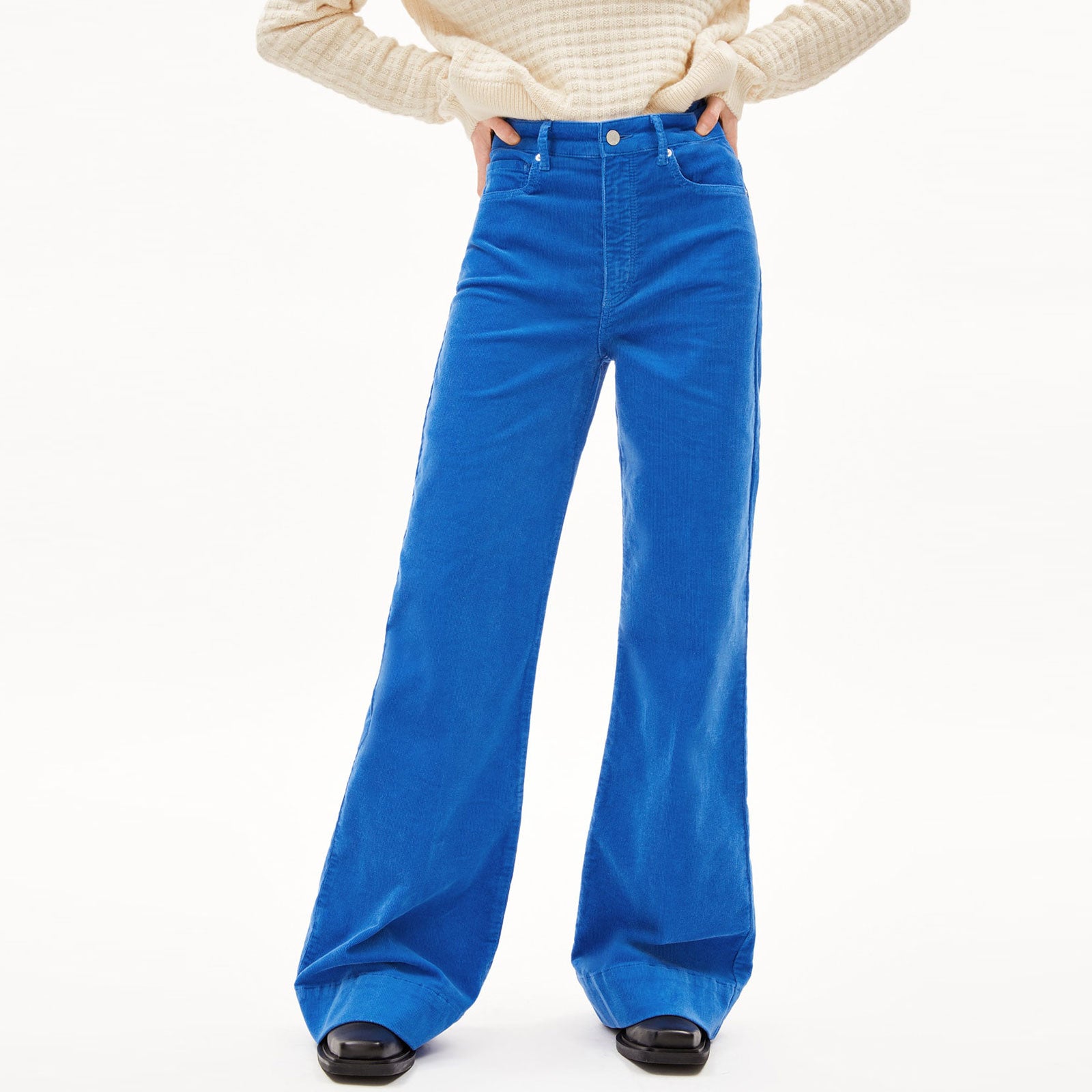 Murliaa Corduroy Pants warm blue