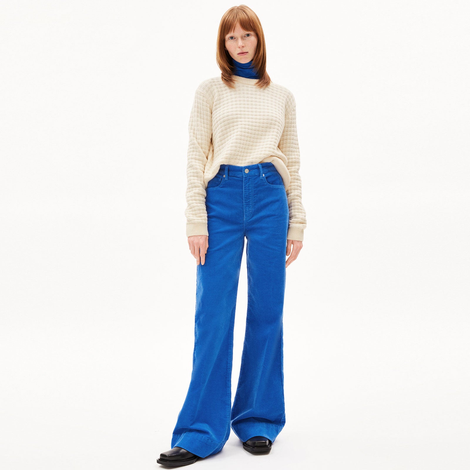 Murliaa Corduroy Pants warm blue