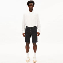 Naailo Denim Short black washed authentic Armedangels