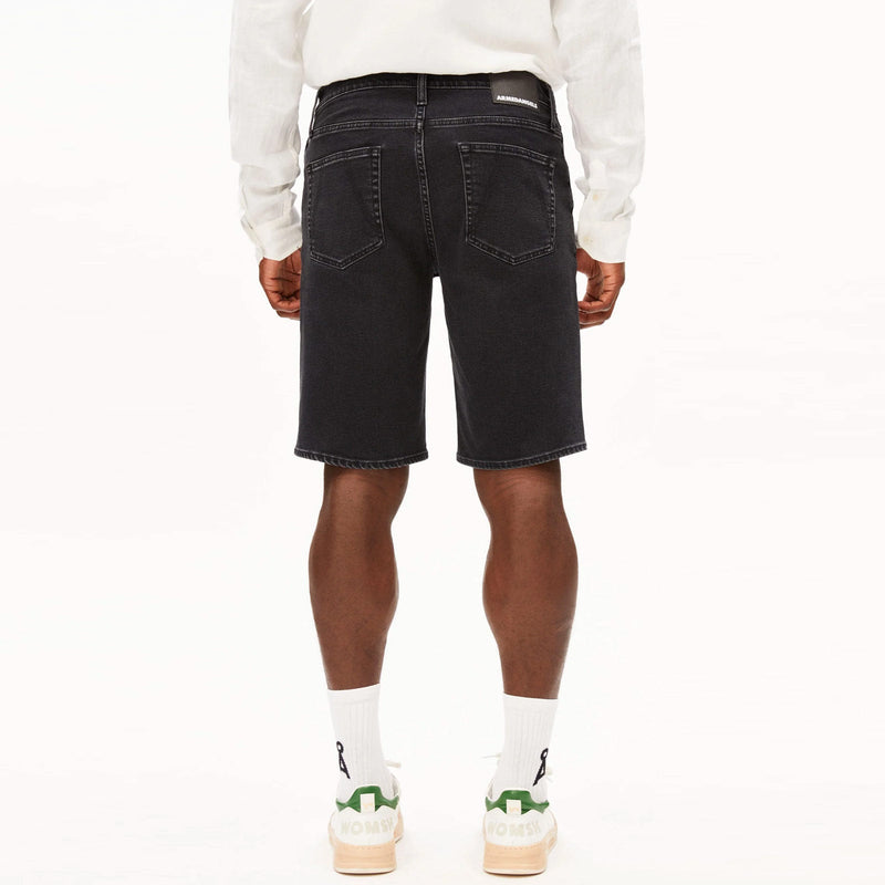 Naailo Denim Short black washed authentic Armedangels
