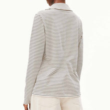 Nalaannia Stripe Blouse oatmilk-black