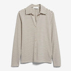 Nalaannia Stripe Blouse oatmilk-black
