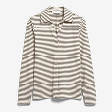 Nalaannia Stripe Blouse oatmilk-black