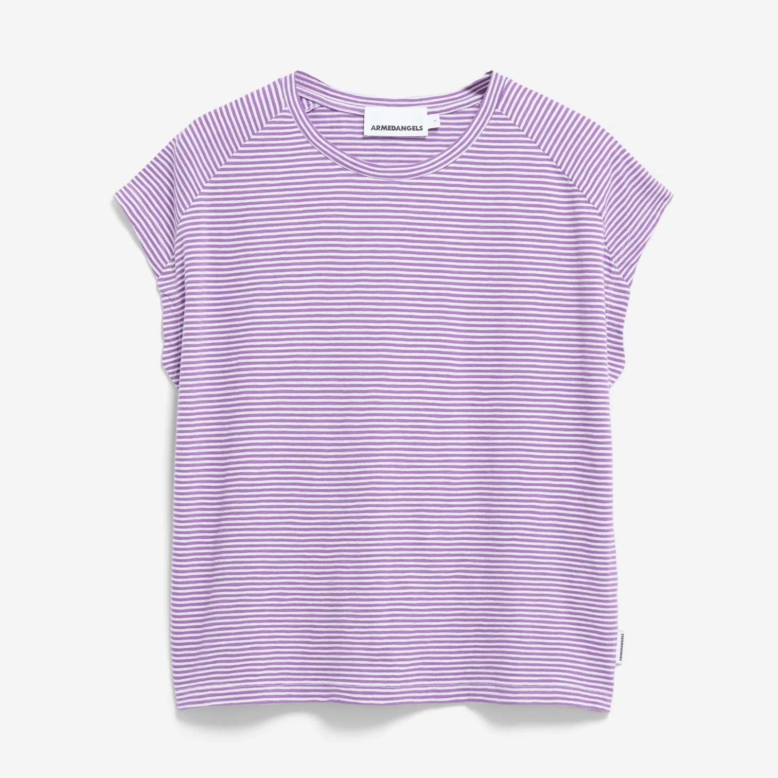 Oneliaa Lovely Stripes oatmilk-orchied Armedangels