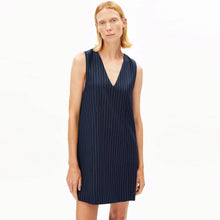 Pinaafo Striped Dress night sky/white Armedangels