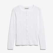 Pointelle Cardigan white Armedangels
