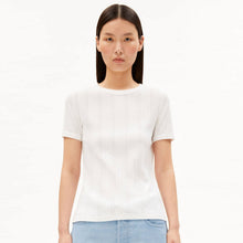 Pointelle T-Shirt white Armedangels