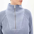 Ronyiaas Vanise Half Zip Jumper misty morning