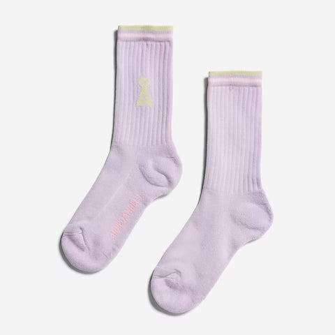 Saamus Stripes Socks lavender light