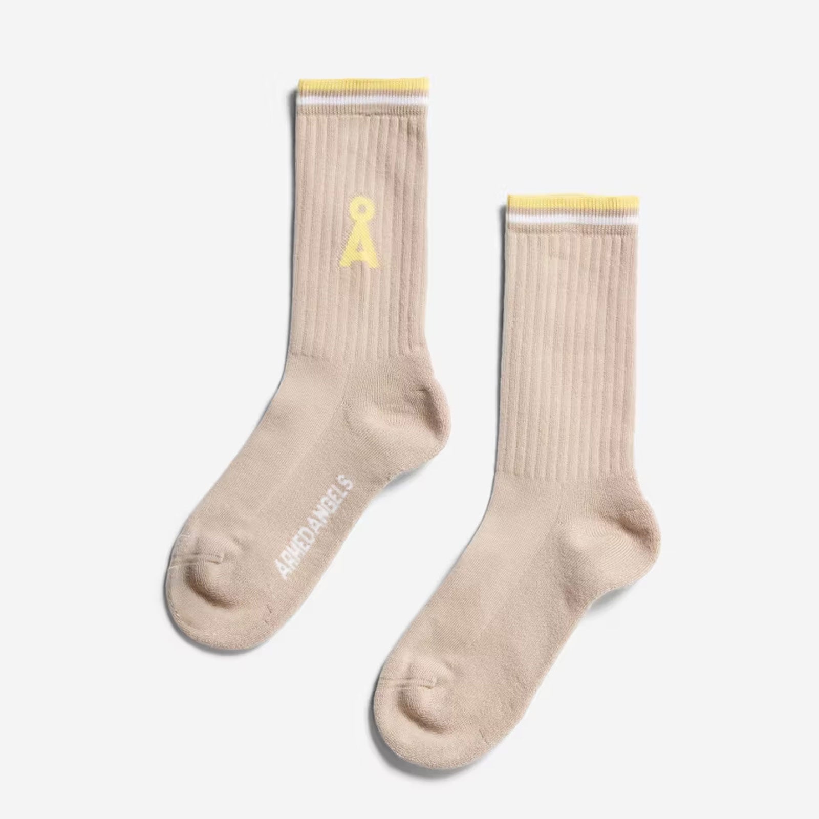 Saamus Stripes Socks sand stone