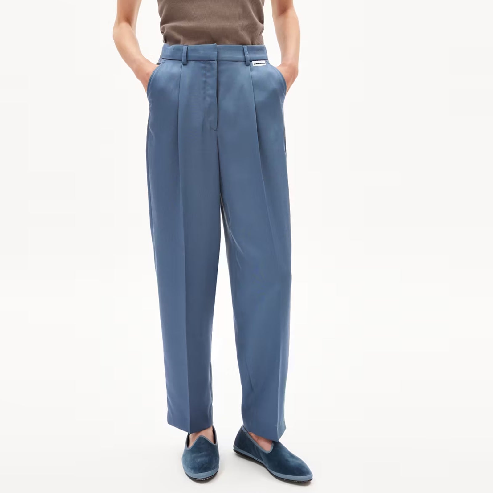 Sandrinaa Tapered Pants iron blue