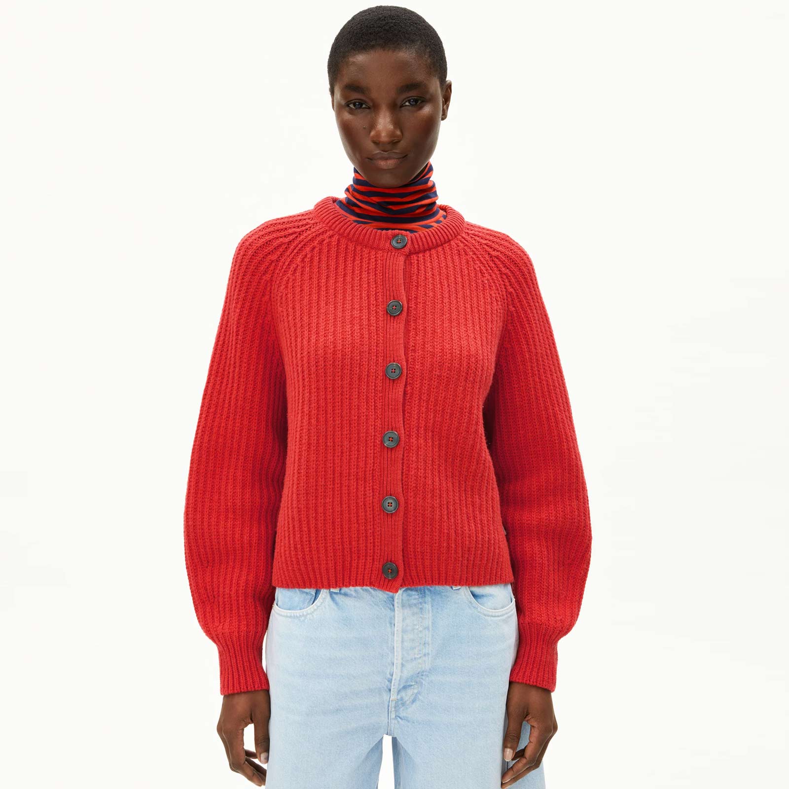 Selmaa Cardigan candy apple Armedangels