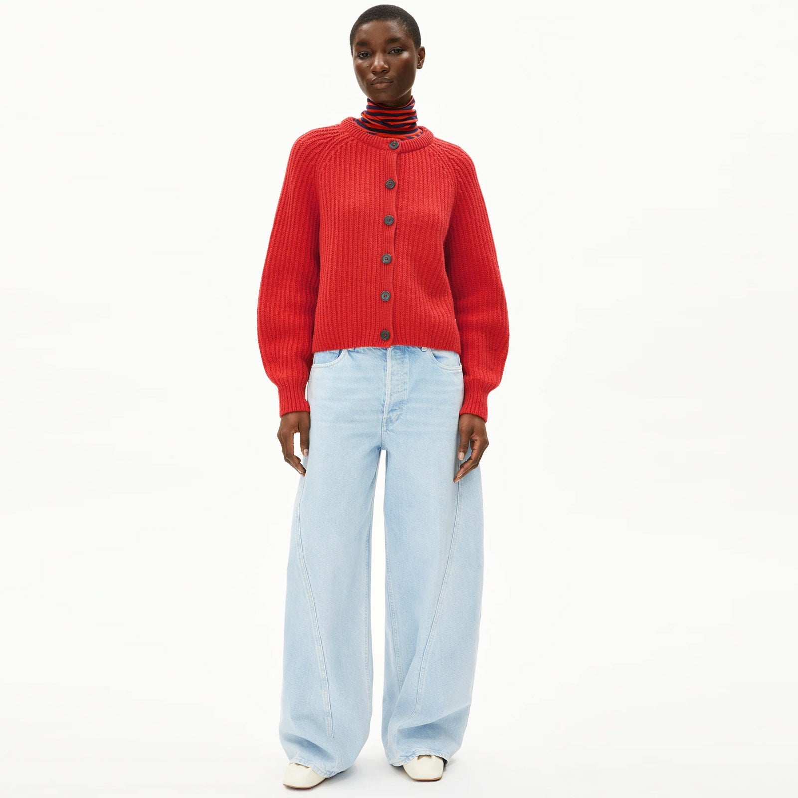 Selmaa Cardigan candy apple Armedangels