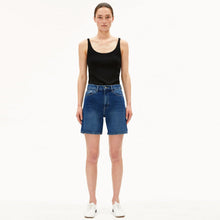Sheaari Denim Short wavy blue Armedangels