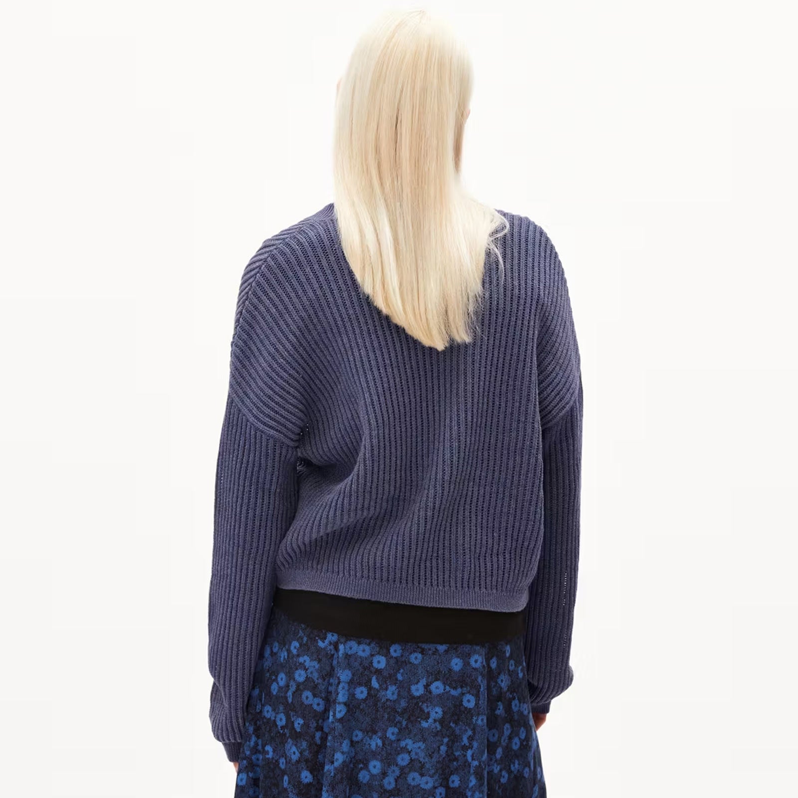 Simonaas Jumper dynamo blue-undyed