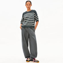 Stripe Linen Blend Sweater space steel undyed Armedangels